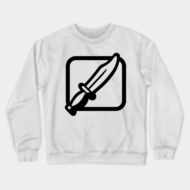 knife Crewneck Sweatshirt by letsholo